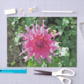 DAHLIA-BLUME SEIDENPAPIER (Handwerk)