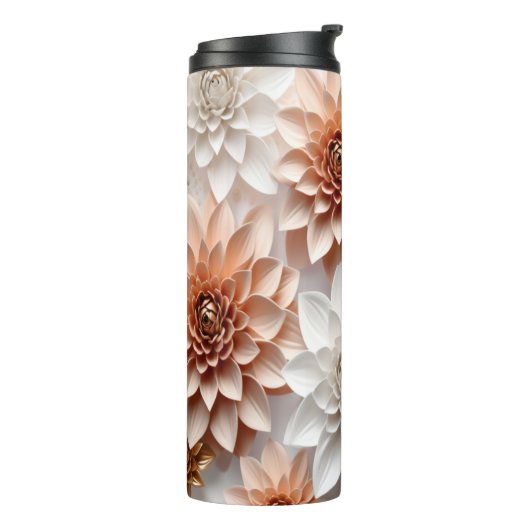 Dahlia Blume Thermosbecher (Nach links gedreht)