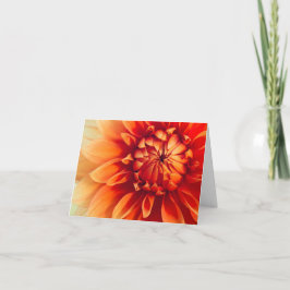 Dahlia-Blume (versteckt) Karte