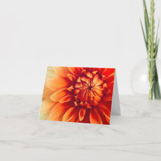 Dahlia-Blume (versteckt) Karte