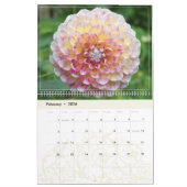 Dahlia Blume Wall Calendar feiern Kalender (Feb 2026)