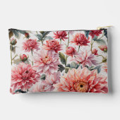 Dahlia Blume Zubehörtasche (Rückseite)