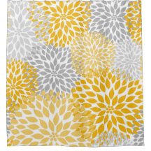 Dahlia Bouquet - Senf, gelb, grau, blumenreich