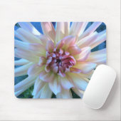 Dahlia C: Gelb und Lachs — Mousepad (Mit Mouse)