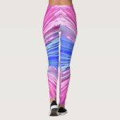 Dahlia Color Spray Leggings (Rückseite)