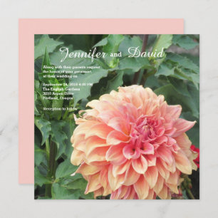 Dahlia Custom Wedding Einladung