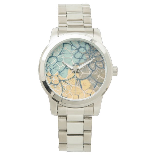 Dahlia Dance I Armbanduhr (Vorderseite)
