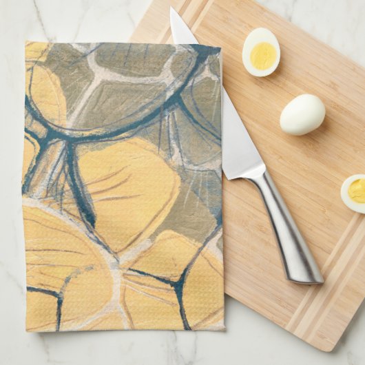 Dahlia Dance I Handtuch (Viertel Falte)