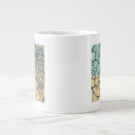Dahlia Dance I Jumbo-Tasse (Vorderseite)