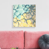 Dahlia Dance I Leinwanddruck (Insitu (Wohnzimmer))