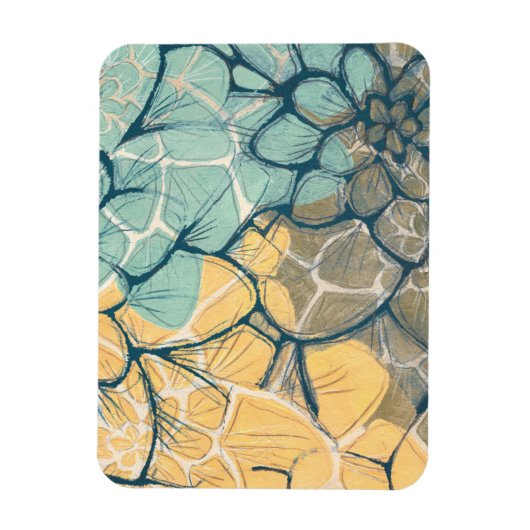 Dahlia Dance I Magnet (Vertikal)