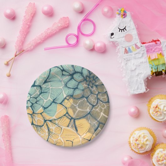 Dahlia Dance I Pappteller (Party)