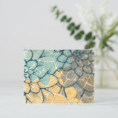 Dahlia Dance I Postkarte (Stehend Vorderseite)