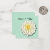 Dahlia Dankeschön Karte (Vorderseite/Rückseite Beispiel)