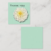Dahlia Dankeschön Karte (Vorne/Hinten)