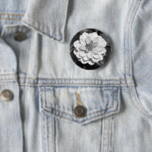 Dahlia 'David Howard' B&W Button (Beispiel)