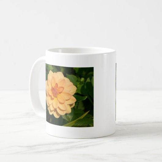 Dahlia 'David Howard' Kaffeetasse (Vorderseite Links)