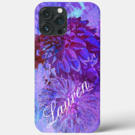 Dahlia Delight in schöner Blues Phone Case