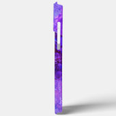 Dahlia Delight in schöner Blues Phone Case (Rückseite / Links)