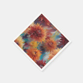 Dahlia Delight Summer Serviette (Ecke)