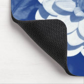 Dahlia - Digital Cyanotype Mousepad (Ecke)