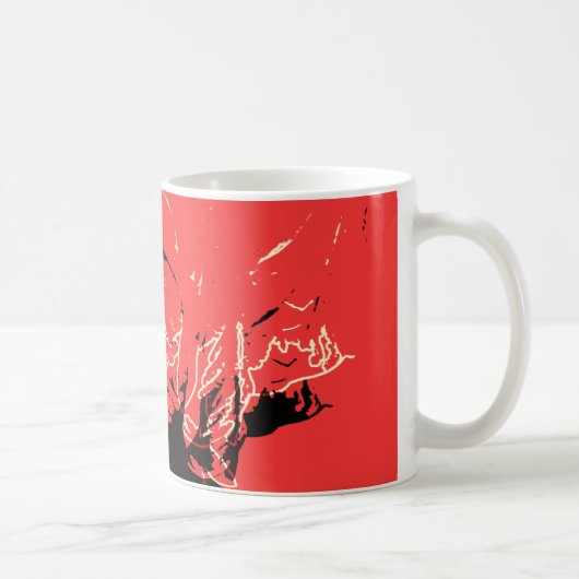 Dahlia duo kaffeetasse (Rechts)