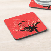 Dahlia duo untersetzer (Linke Seite)