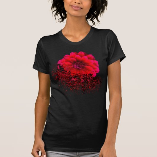 Dahlia explodieren T-Shirt (Vorderseite)