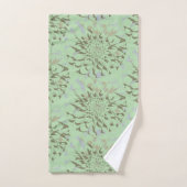Dahlia floral bathroom towel set (Handtuch)