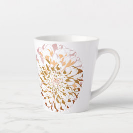 Dahlia floral cup milchtasse