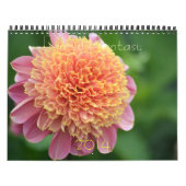 Dahlia Floral Fantasy 2014 Wall Calender Kalender (Titelbild)