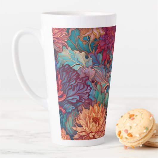 Dahlia Floral Tapestry Milchtasse (Beispiel)