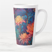 Dahlia Floral Tapestry Milchtasse (Rechts)