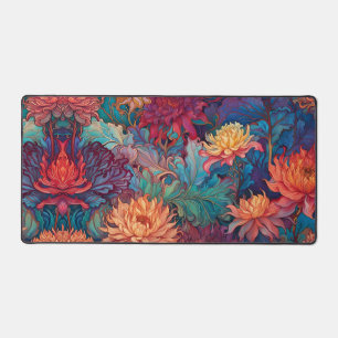 Dahlia Floral Tapestry Schreibtischunterlage