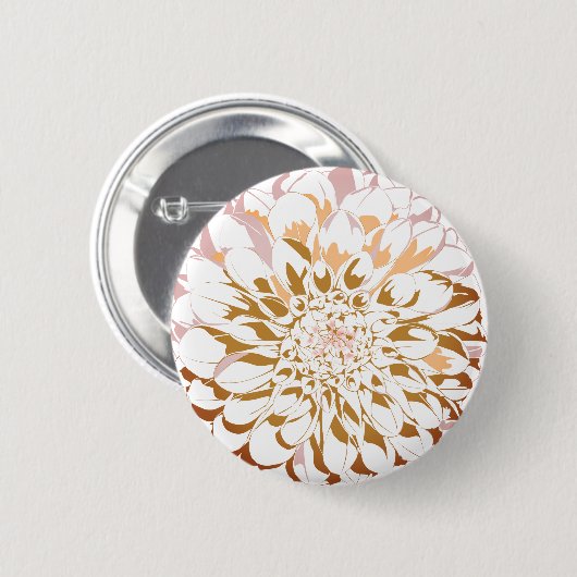 Dahlia flower button (Vorne & Hinten)