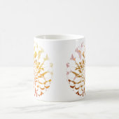 Dahlia flower classic mug kaffeetasse (Mittel)