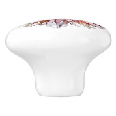 DAHLIA FLOWER KERAMIKKNAUF (Seitenansicht)