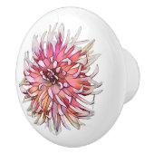DAHLIA FLOWER KERAMIKKNAUF (Rechts)