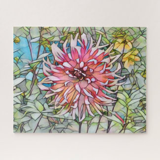 DAHLIA FLOWER PUZZLE