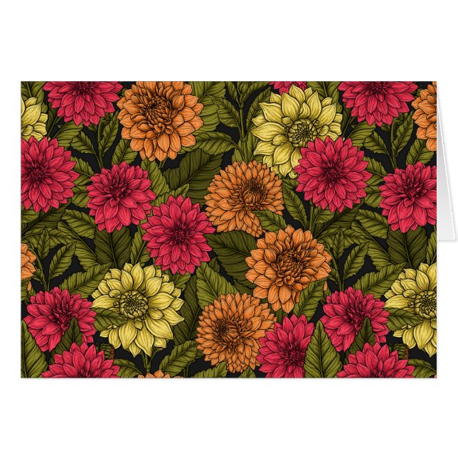 Dahlia Garden (Vorderseite (Horizontal))