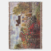 Dahlia Garden - Argentinien Claude Monet Kunstvoll Decke (Vorderseite Vertikal)