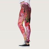 Dahlia Garden Blume Abstrakte Leggings (Links)