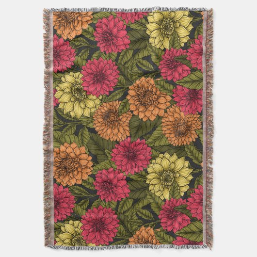 Dahlia Garden Decke (Vorderseite Vertikal)