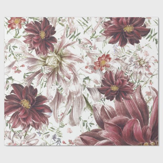 Dahlia Garden Decoupage/Geschenkpapier Geschenkpapier (Flach)
