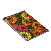 Dahlia Garden Notizblock (Rechte Seite)
