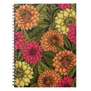 Dahlia Garden Notizblock