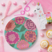 Dahlia Garden Pappteller (Party)