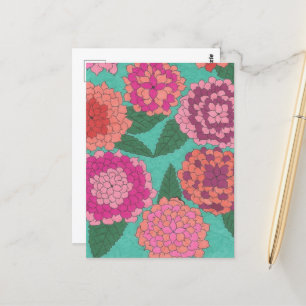 Dahlia Garden Postkarte