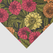 Dahlia Garden Seidenpapier (Ausschnitt)