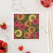 Dahlia Garden Serviette (Beispiel)
